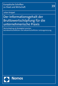 Der Informationsgehalt der Bruttowertschöpfung für die unternehmerische Praxis