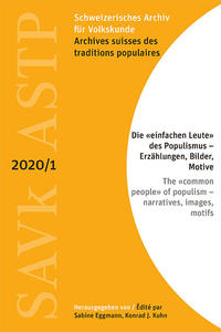 Die «einfachen Leute» des Populismus – Erzählungen, Bilder, Motive