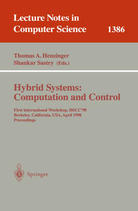 Hybrid Systems: Computation and Control