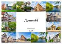 Detmold Impressionen (Wandkalender 2025 DIN A3 quer), CALVENDO Monatskalender