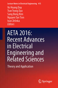 AETA 2016: Recent Advances in Electrical Engineering and Related Sciences