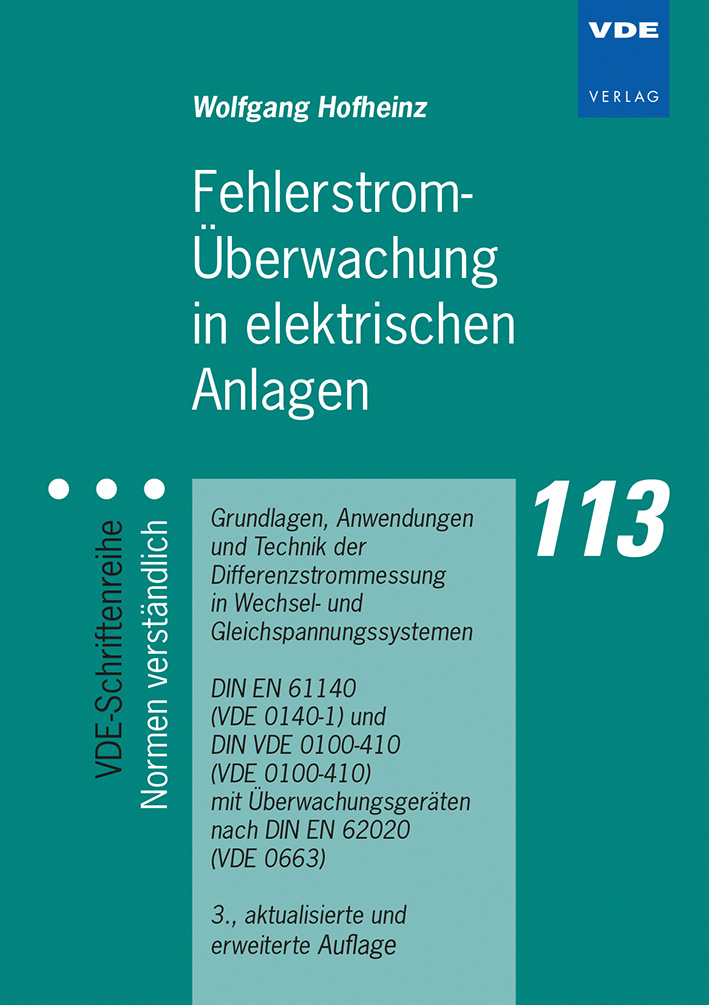 Fehlerstrom-Überwachung in elektrischen Anlagen