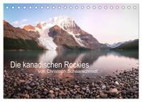 Die kanadischen Rockies (Tischkalender 2025 DIN A5 quer), CALVENDO Monatskalender