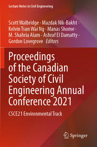 Proceedings of the Canadian Society of Civil Engineering Annual Conference 2021