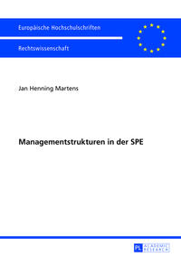 Managementstrukturen in der SPE