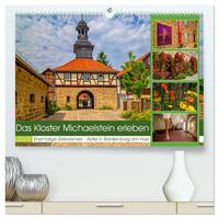 Das Kloster Michaelstein erleben – Ehemalige Zisterzienser – Abtei in Blankenburg am Harz (hochwertiger Premium Wandkalender 2025 DIN A2 quer), Kunstdruck in Hochglanz