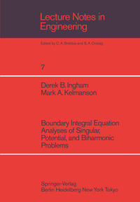 Boundary Integral Equation Analyses of Singular, Potential, and Biharmonic Problems