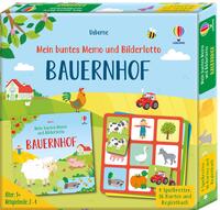 Mein buntes Memo und Bilderlotto: Bauernhof