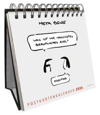 meta bene Postkartenkalender 2026