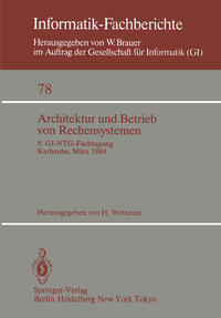 Architektur und Betrieb von Rechensystemen