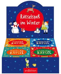 Display Rätselspaß im Winter