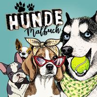 Hunde Malbuch für Erwachsene