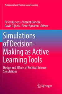 Simulations of Decision-Making as Active Learning Tools