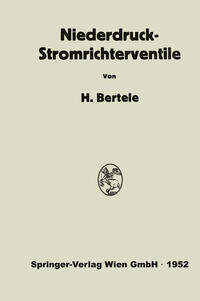 Niederdruck-Stromrichterventile