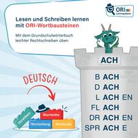 Lesen und Schreiben lernen mit ORI-Wortbausteinen