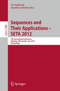 Sequences and Their Applications -- SETA 2012