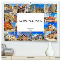 Nordhausen Impressionen (hochwertiger Premium Wandkalender 2025 DIN A2 quer), Kunstdruck in Hochglanz