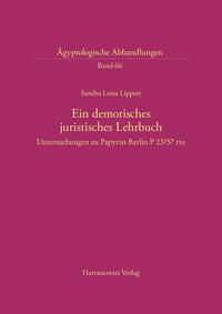 Ein demotisches juristisches Lehrbuch