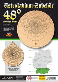 Zubehör-Platte 48° (für Astrolabium)