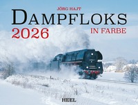 Kalender Dampfloks in Farbe 2026 Eintragkalender