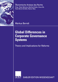 Global Differences in Corporate Governance Systems