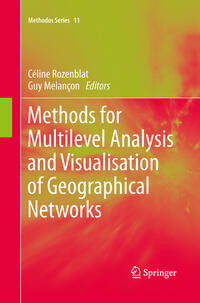 Methods for Multilevel Analysis and Visualisation of Geographical Networks