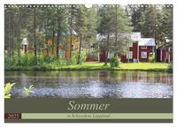 Sommer in Schwedens Lappland (Wandkalender 2025 DIN A3 quer), CALVENDO Monatskalender