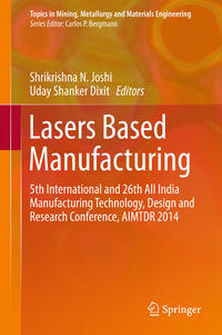 Lasers Based Manufacturing