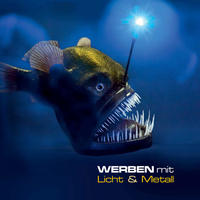 WERBEN mit Licht & Metall