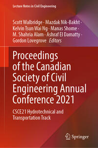 Proceedings of the Canadian Society of Civil Engineering Annual Conference 2021