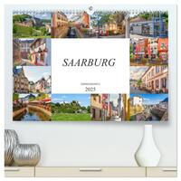 Saarburg Impressionen (hochwertiger Premium Wandkalender 2025 DIN A2 quer), Kunstdruck in Hochglanz