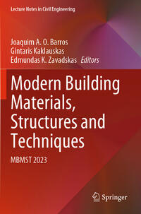 Modern Building Materials, Structures and Techniques