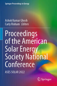 Proceedings of the American Solar Energy Society National Conference