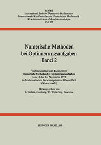 Numerische Methoden bei Optimierungsaufgaben