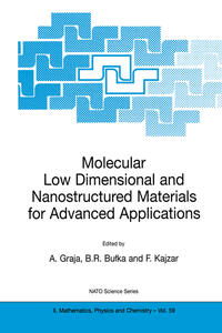 Molecular Low Dimensional and Nanostructured Materials for Advanced Applications