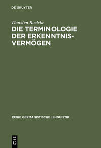 Die Terminologie der Erkenntnisvermögen