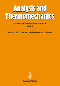 Analysis and Thermomechanics