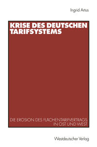 Krise des deutschen Tarifsystems