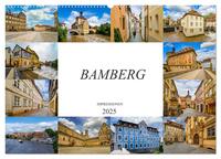 Bamberg Impressionen (Wandkalender 2025 DIN A2 quer), CALVENDO Monatskalender