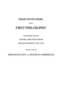 First Philosophy