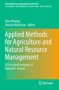 Applied Methods for Agriculture and Natural Resource Management