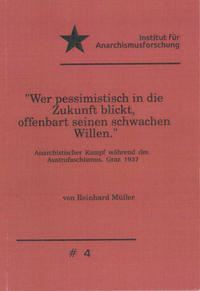 "Wer pessimistisch in die Zukunft blickt, offenbart seinen schwachen Willen."