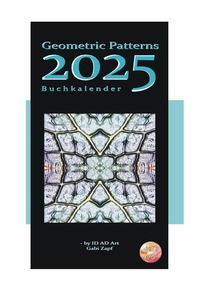 GEOMETRIC PATTERNS Buchkalender 2025 - by ID AD Art