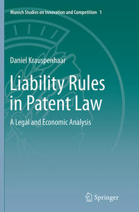 Liability Rules in Patent Law