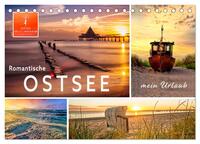 Romantische Ostsee - mein Urlaub (Tischkalender 2025 DIN A5 quer), CALVENDO Monatskalender