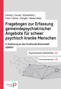 Fragebogen zur Erfassung gemeindepsychiatrischer Angebote für schwer psychisch kranke Menschen