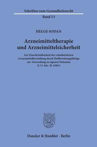 Arzneimitteltherapie und Arzneimittelsicherheit.