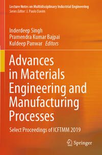 Advances in Materials Engineering and Manufacturing Processes