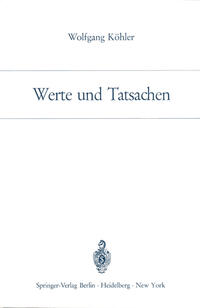 Werte und Tatsachen