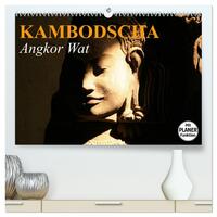 Kambodscha. Angkor Wat (hochwertiger Premium Wandkalender 2025 DIN A2 quer), Kunstdruck in Hochglanz